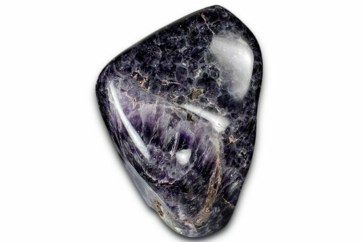 Tall, Free-Standing Polished Chevron Amethyst - Madagascar #350254